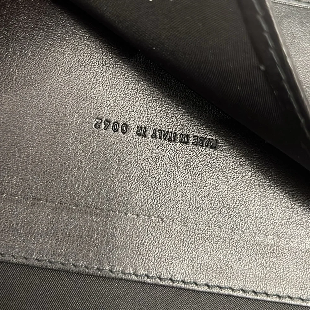 Dior Christian Dior Canvas Lewther Mini IPad holder